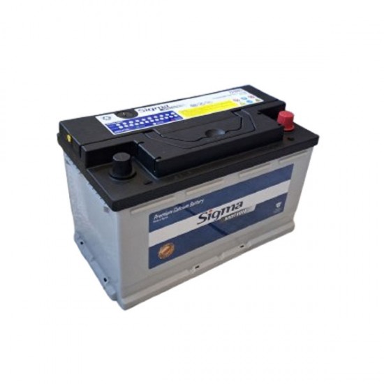 Μπαταρία SIGMA START STOP EFB80 12V 80AH 740AEN EFB TECHNOLOGY 