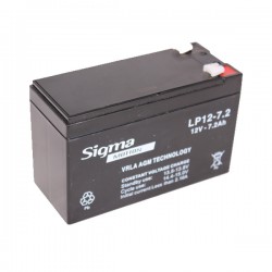 Μπαταρία SIGMA LP12-7.2 12V 7.2AH